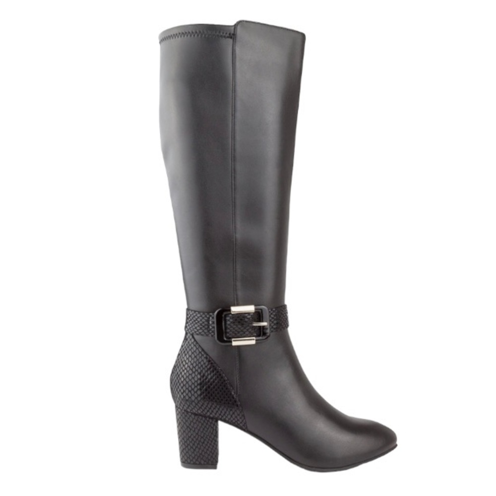 KAREN SCOTT Black Isabell Dress Boots